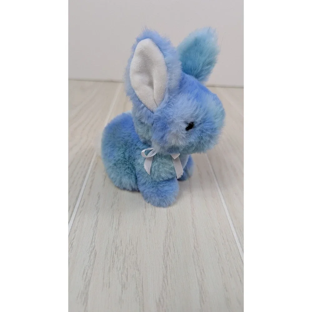 Douglas Cuddle Toys Plush Small Blue Tie Dye Bunny Rabbit 9769GB